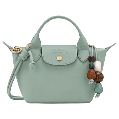 Le Pliage Xtra XS Handbag , Celadon - Leather