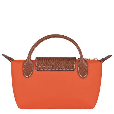 Le Pliage Original Pouch with handle, Orange