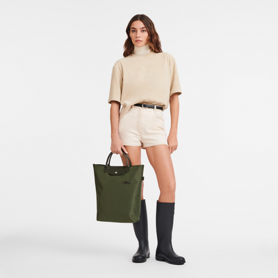 Le Pliage Green Tote bag M, Forest