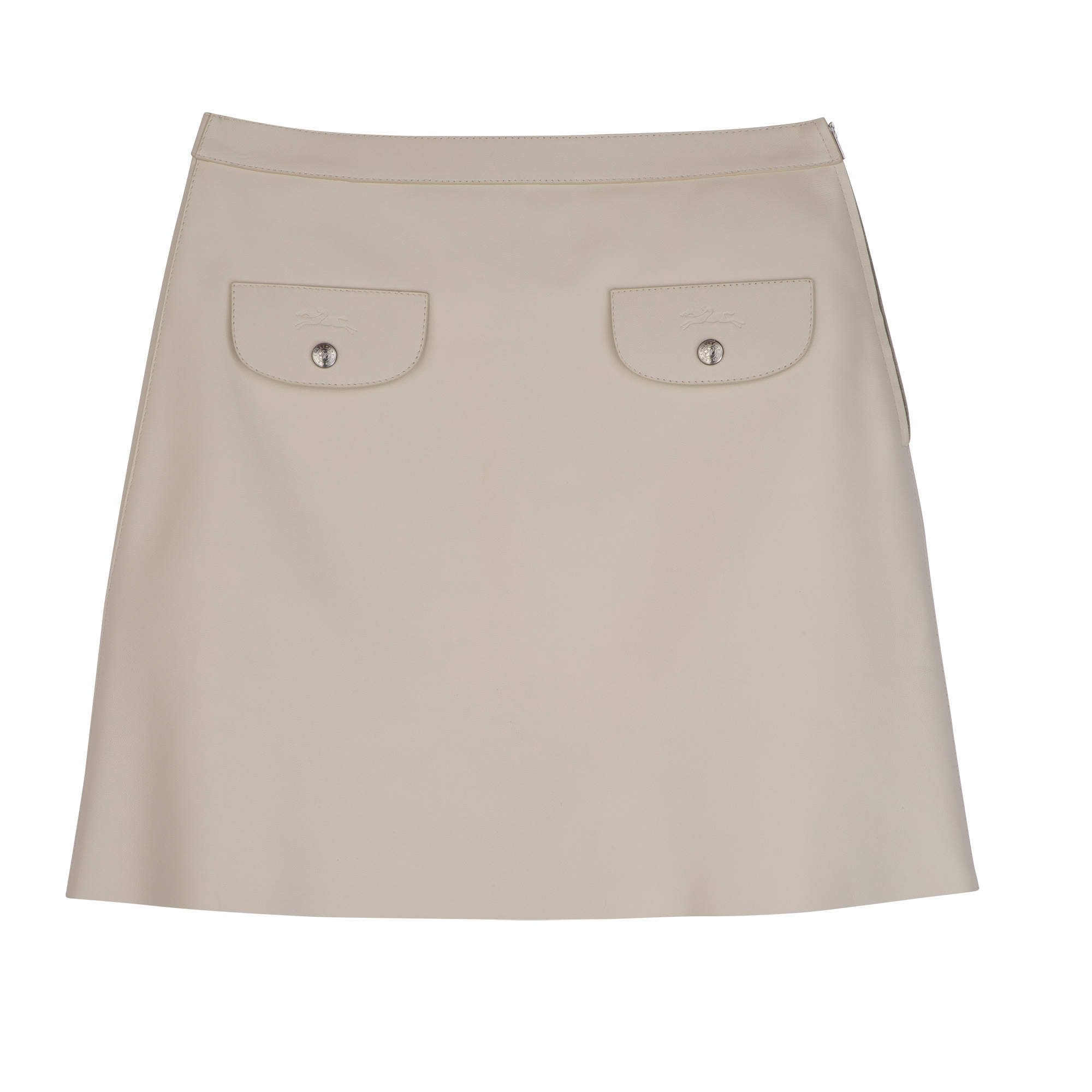 null Skirt, Ecru