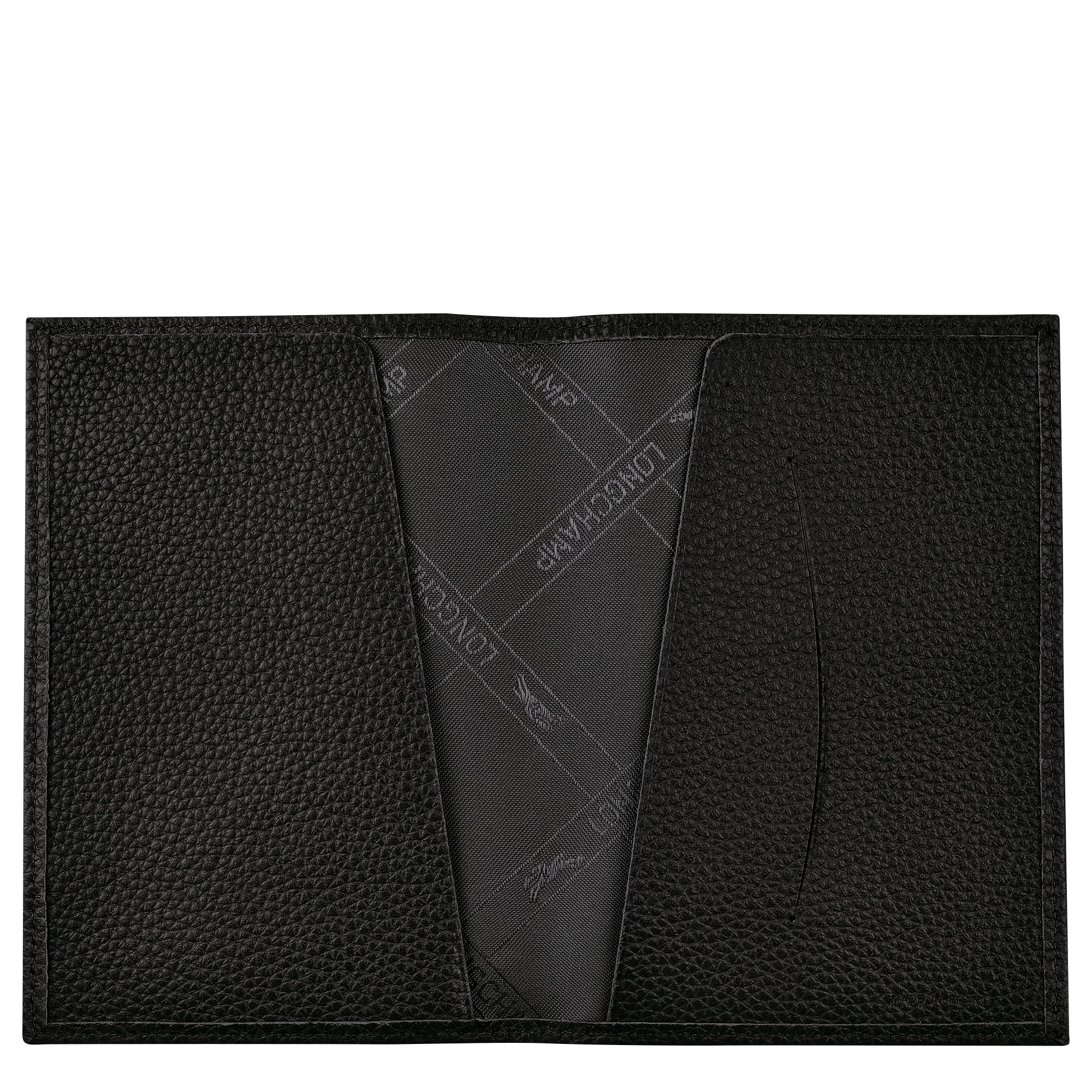 Passport cover, Black - View 3 of 
        4 - zoom in Le Foulonné Passport cover, Black