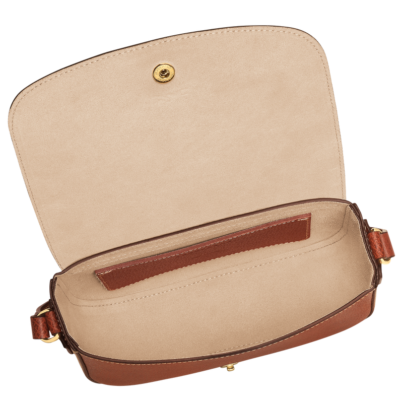 &Eacute;pure S Crossbody bag , Brown - Leather  - View 5 of  6