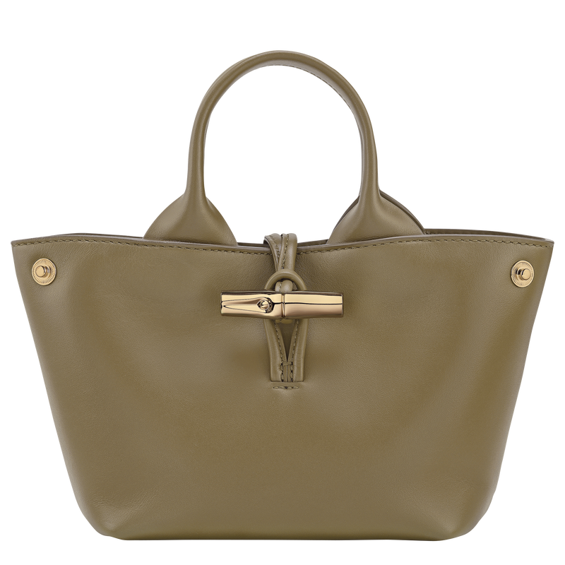 Le Roseau XS Handbag , Olive - Leather  - View 5 of  7