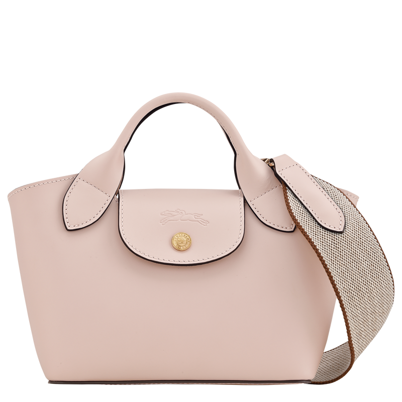 Épure XS Tote bag , Petal Pink - Leather  - View 1 of  3