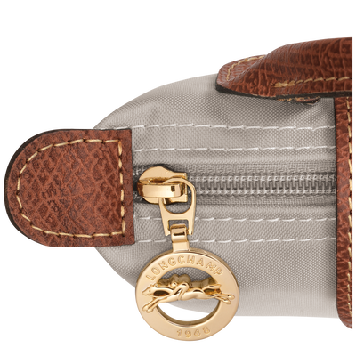 Le Pliage Original Pouch with handle, Pebble