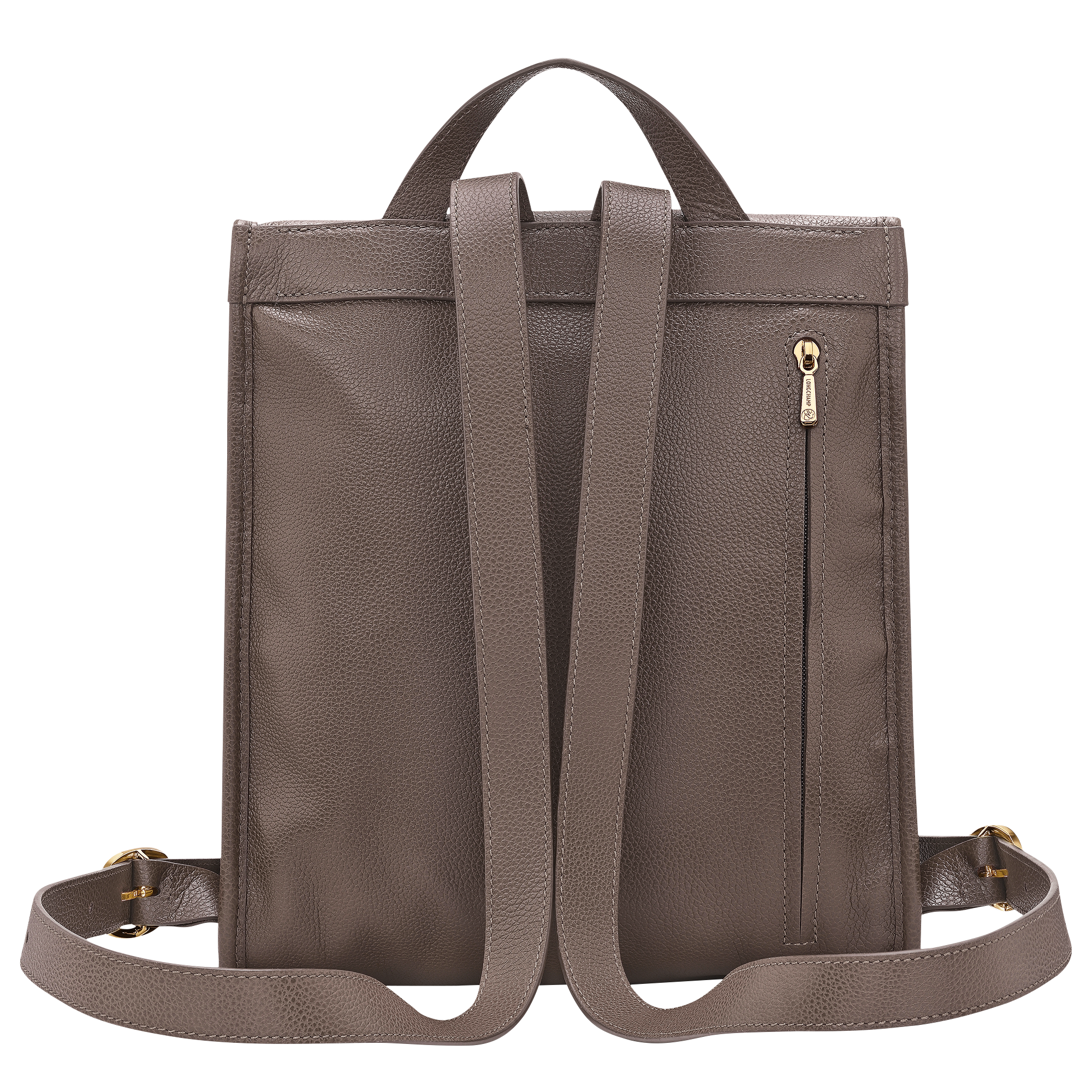 Backpack M, Taupe - View 4 of
6 - zoom in Le Foulonné Backpack M, Taupe