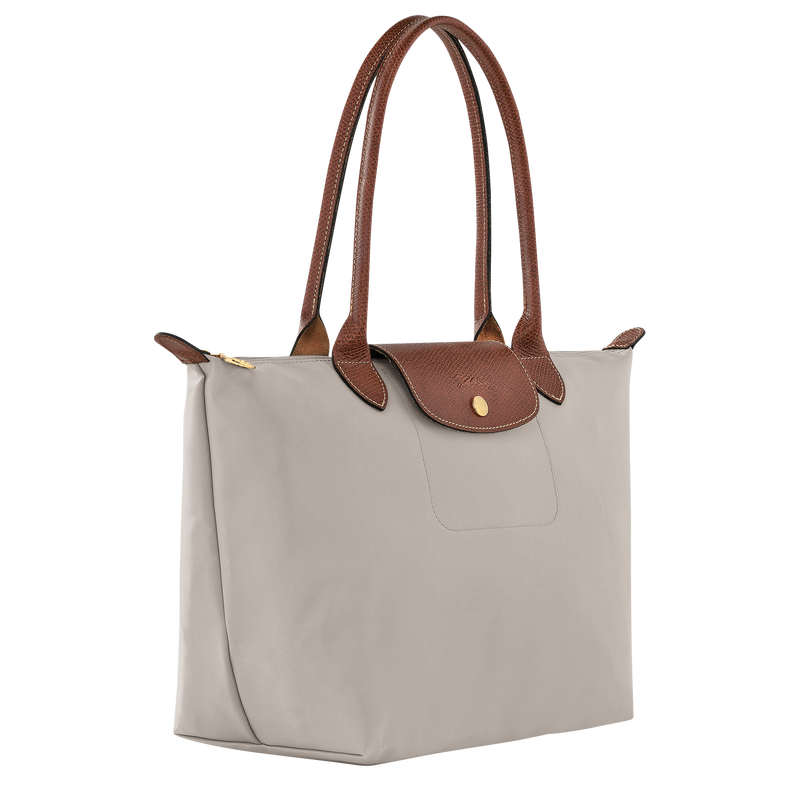 Le Pliage Original M Tote bag , Pebble - Recycled canvas  - View 2 of  6
