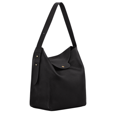 Le Cadence L Shoulder bag , Black - Leather