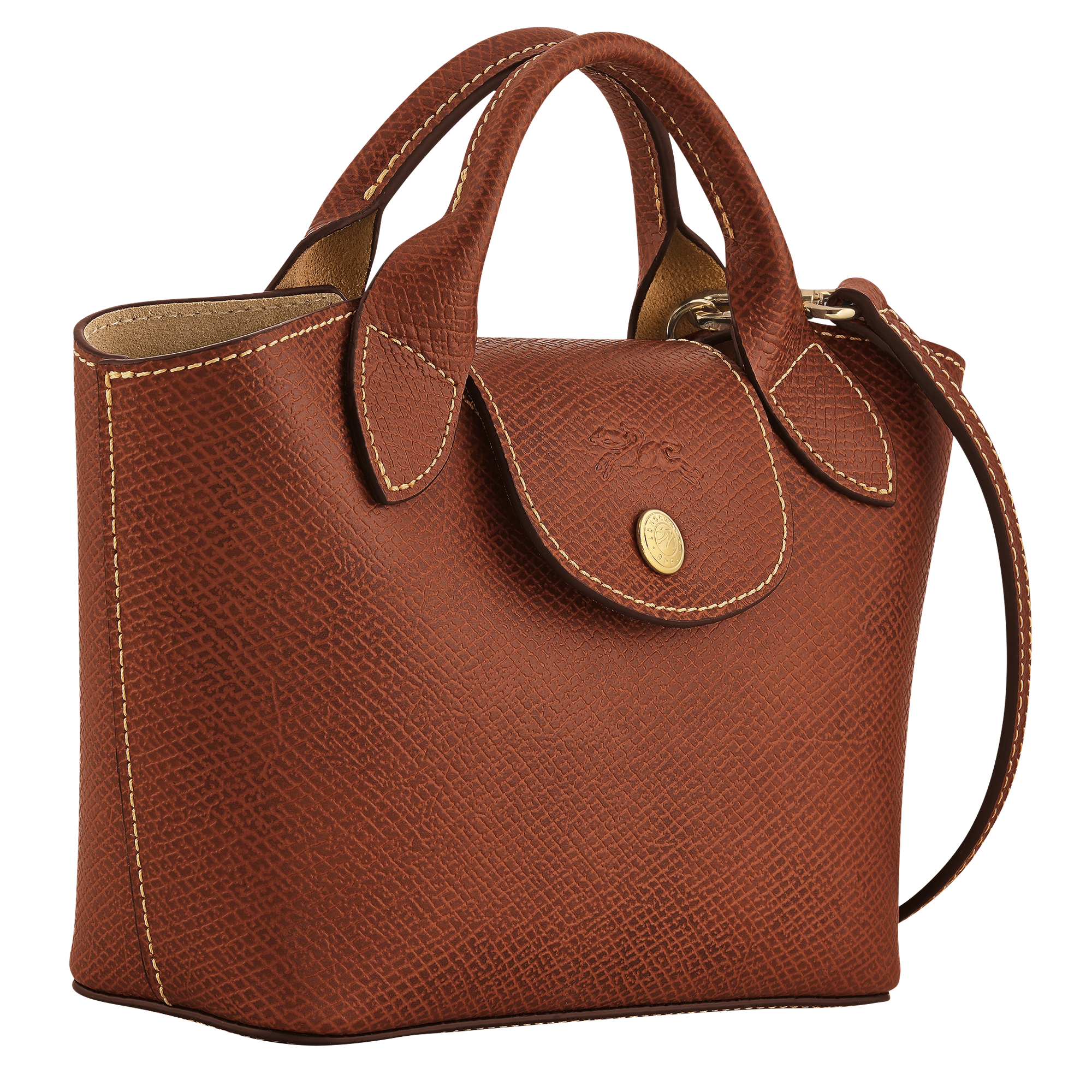 Tote bag XS, Brown - View 1 of
5 - zoom in Épure Tote bag XS, Brown