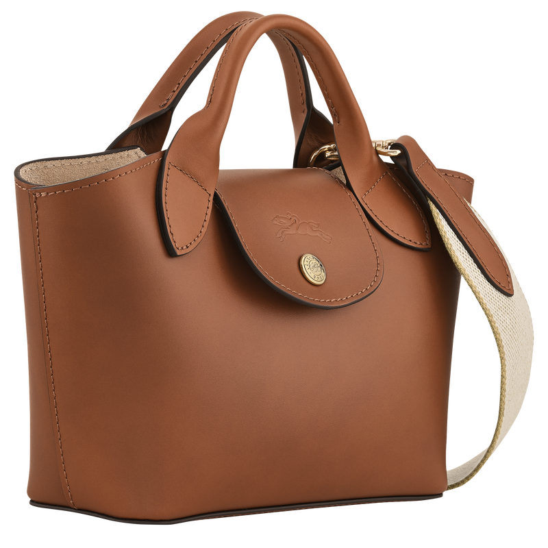 &Eacute;pure XS Tote bag , Cognac - Leather  - View 3 of  6