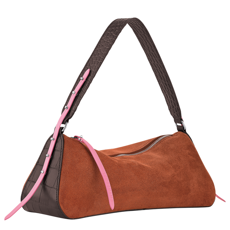 Re-Play S Shoulder bag , Mocha - Leather  - View 2 of  4