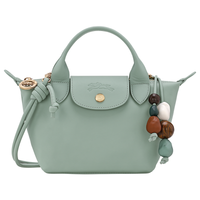 Le Pliage Xtra Handbag , Celadon - Leather