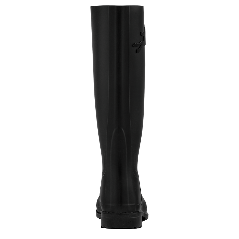 Cheval Longchamp Flat boots , Black - PVC  - View 3 of  3