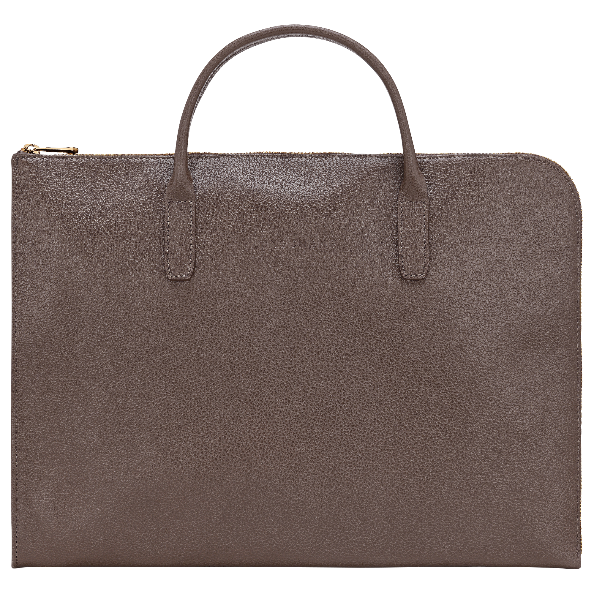 Briefcase S, Taupe - View 1 of
5 - zoom in Le Foulonné Briefcase S, Taupe