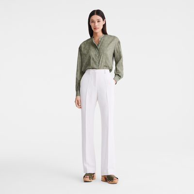 null Trousers, Ecru