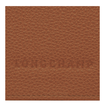 Le Foulonné Continental wallet, Caramel