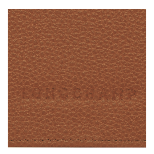 Le Foulonné Continental wallet , Caramel - Leather - View 4 of  4