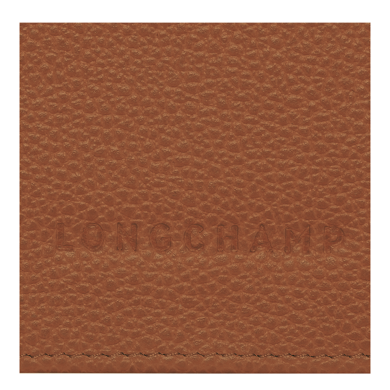Le Foulonné Continental wallet , Caramel - Leather  - View 4 of  4