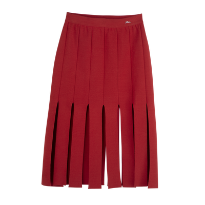 Midi skirt, Coral