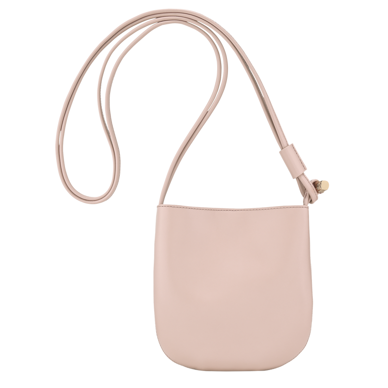 Le Roseau S Crossbody bag , Petal Pink - Leather  - View 4 of  4