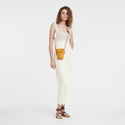 Épure Phone case with leather lace, Apricot