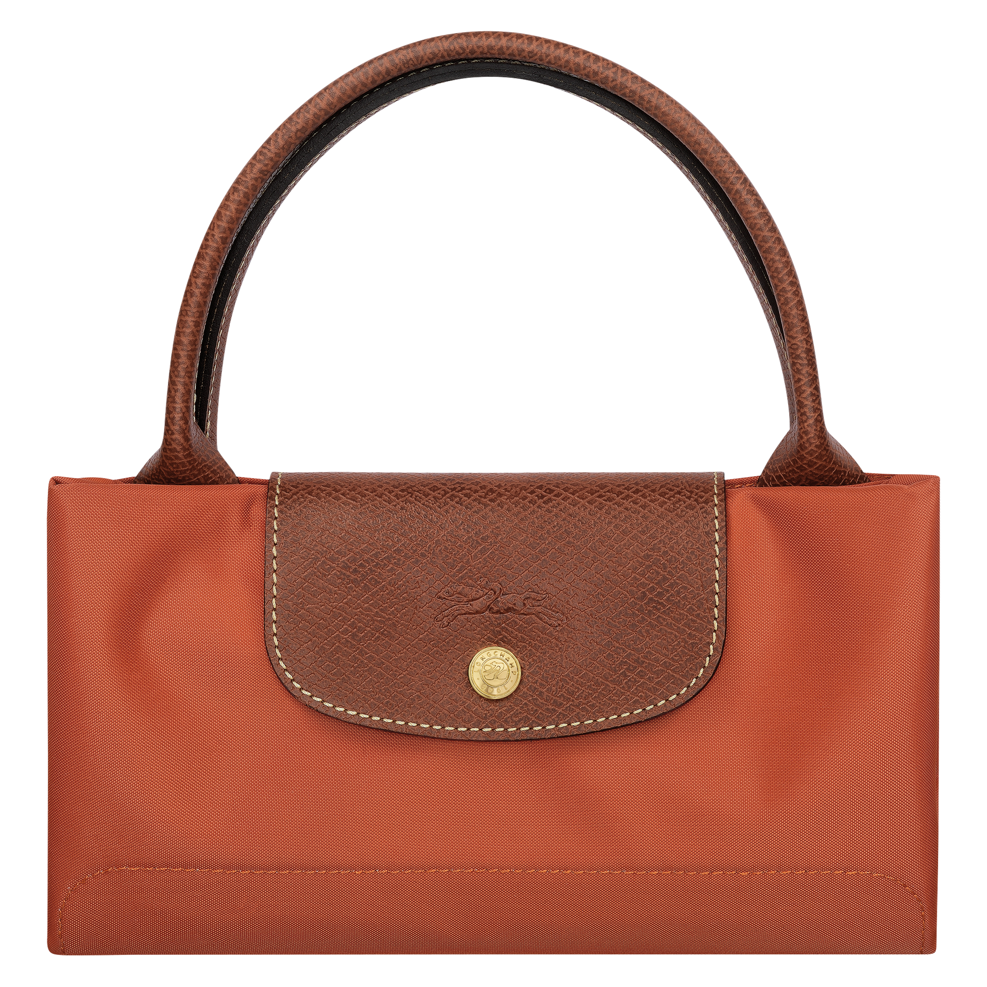 Handbag M, Brick - View 6 of
6 - zoom in Le Pliage Original Handbag M, Brick