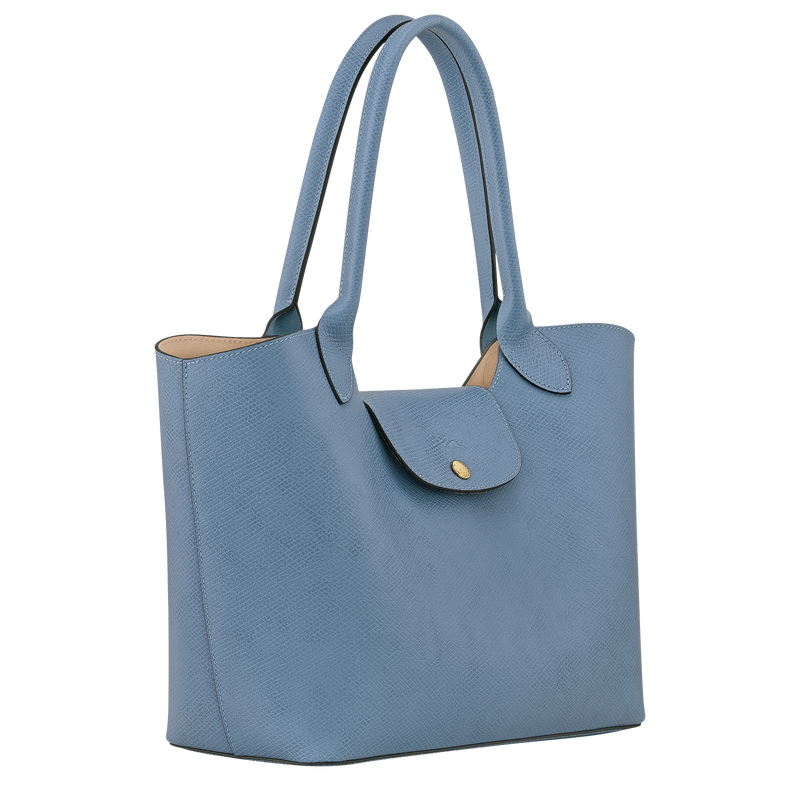 &Eacute;pure L Shoulder bag , Slate - Leather  - View 3 of  5