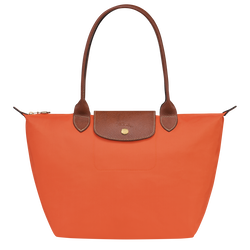 Le Pliage Original M Tote bag , Orange - Recycled canvas