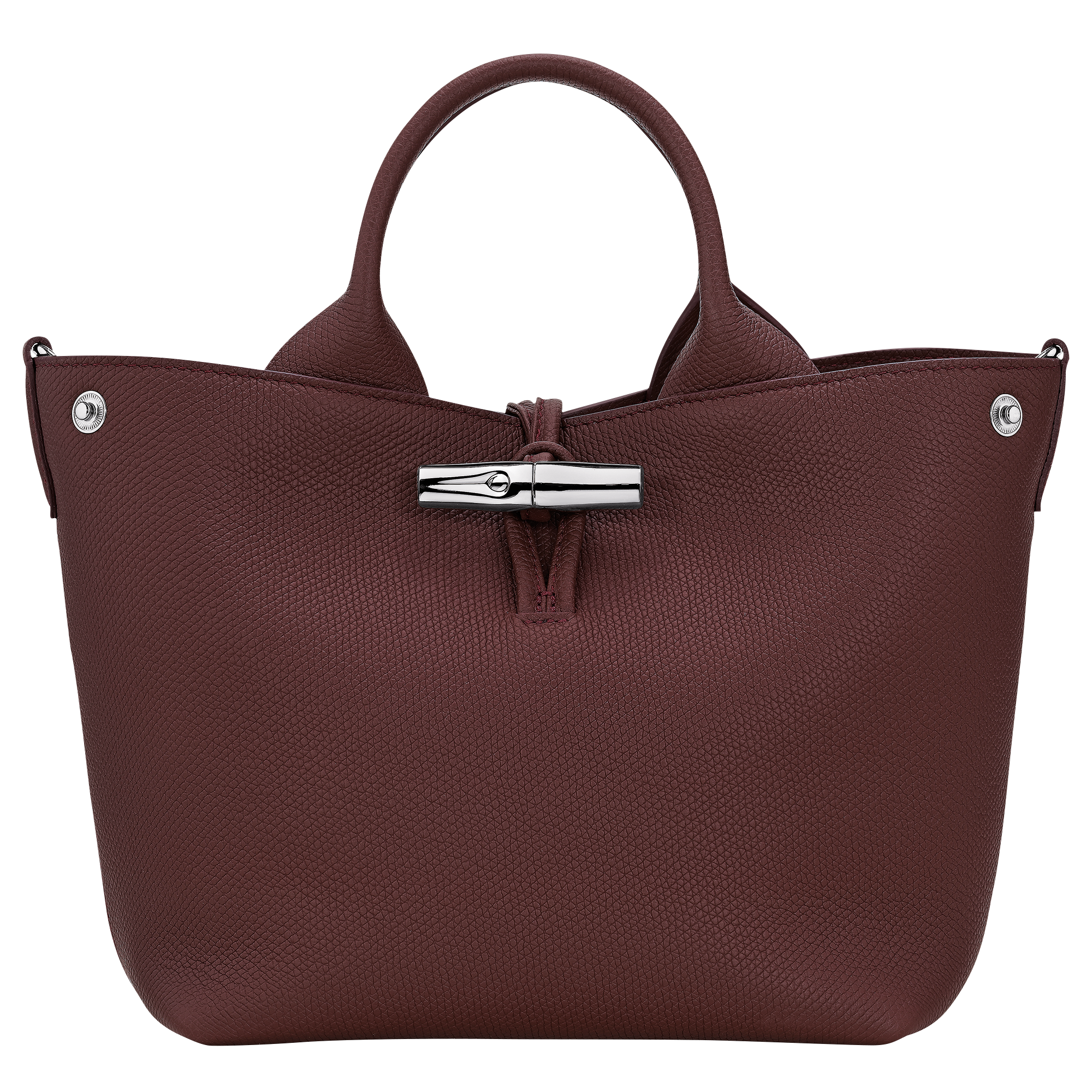 Le Roseau Handbag S, Burgundy