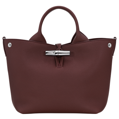 Le Roseau Handbag S, Burgundy