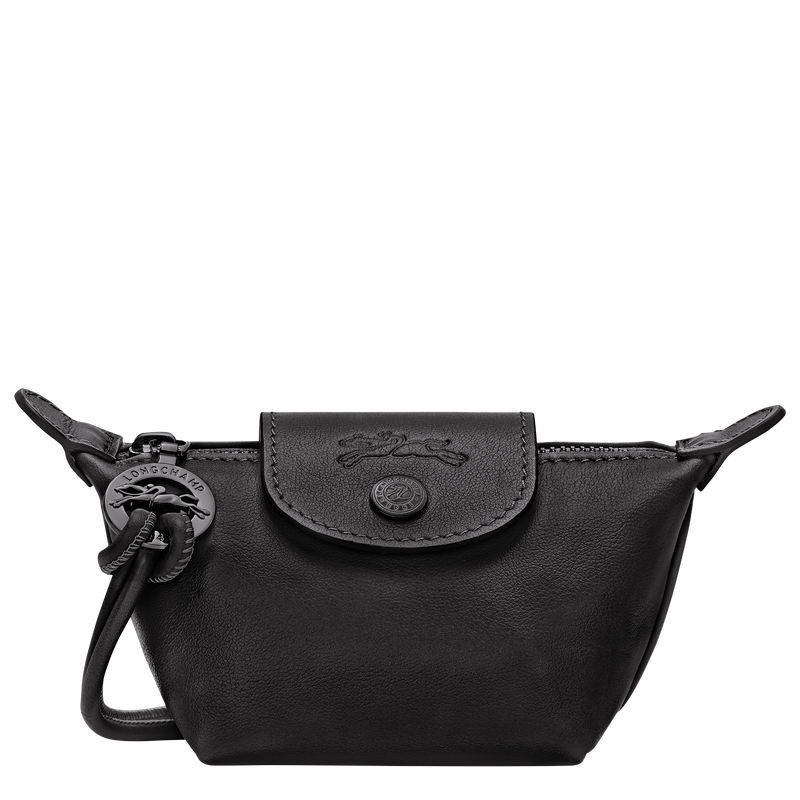 Le Pliage Xtra Coin purse , Black - Leather  - View 1 of  2