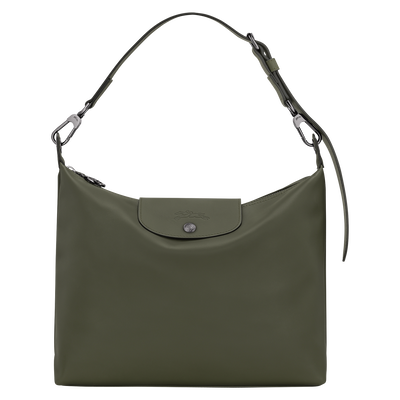 Le Pliage Xtra M Hobo bag , Fir - Leather