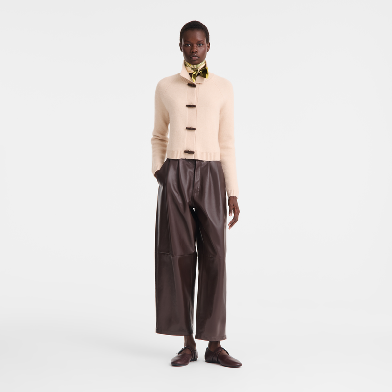 Trousers , Mocha - Leather  - View 2 of  4