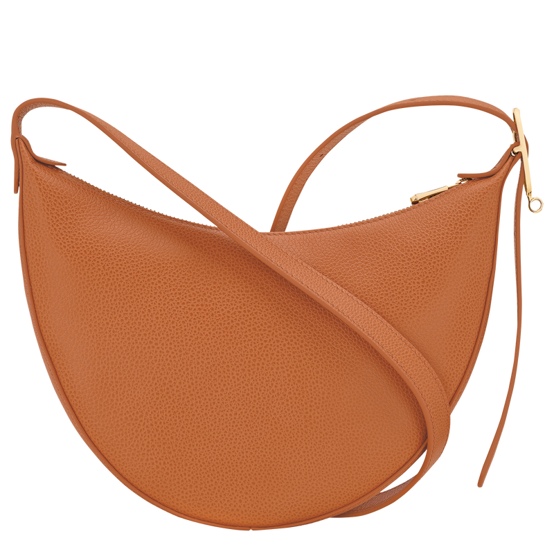 Le Foulonn&eacute; S Crossbody bag , Amber - Leather  - View 4 of  6