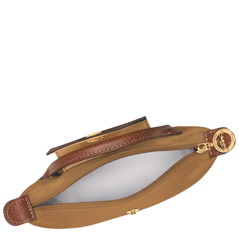 Le Pliage Original Pouch with handle , Fawn - Recycled canvas  - View 5 of  6