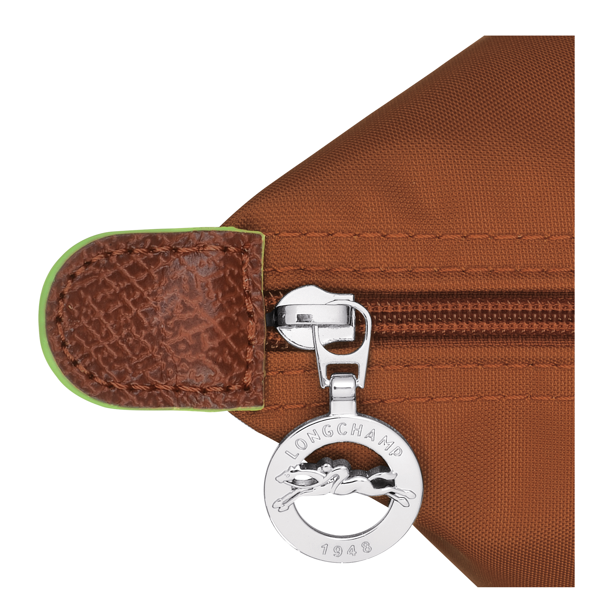 Tote bag L, Cognac - View 6 of 
        7 - zoom in Le Pliage Green Tote bag L, Cognac