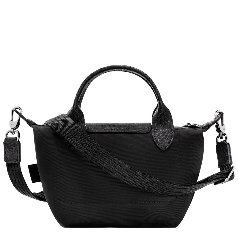 Le Pliage Energy XS Handbag , Black - Recycled canvas  - View 4 of  7
