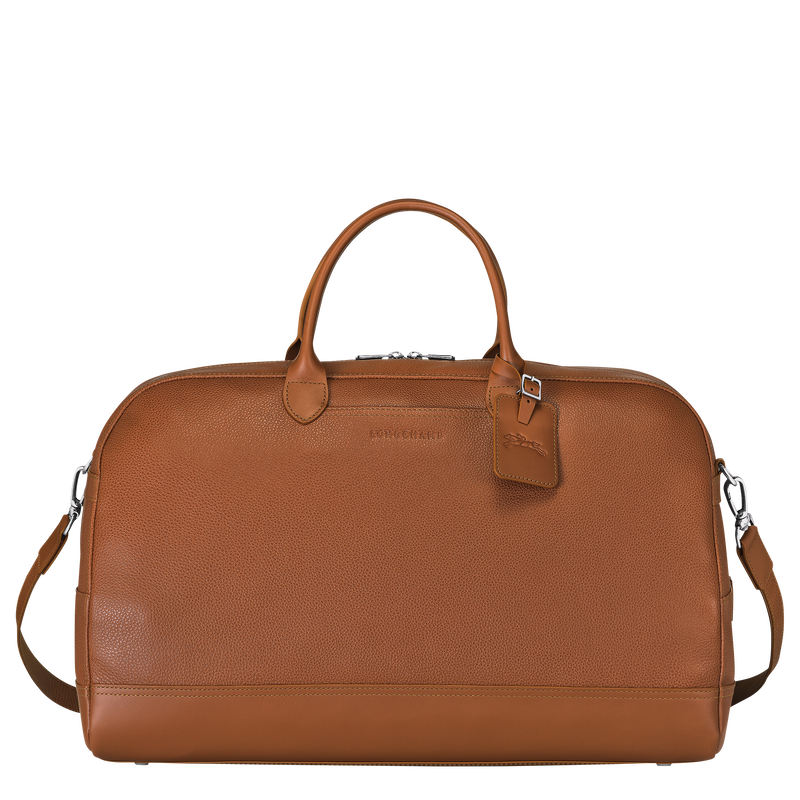Le Foulonn&eacute; L Travel bag , Caramel - Leather  - View 1 of  4