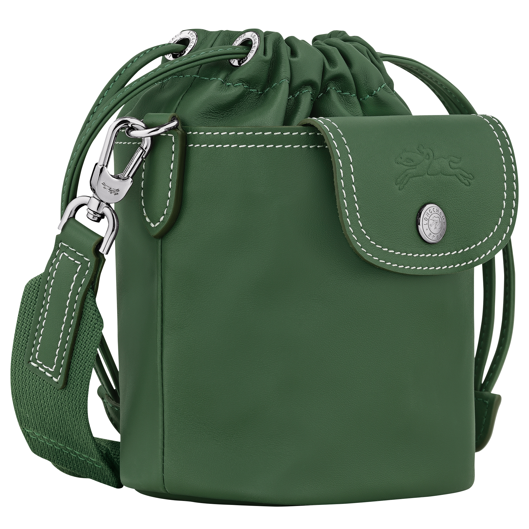 Bucket bag XS, British Green - View 3 of
6 - zoom in Le Pliage Xtra Bucket bag XS, British Green