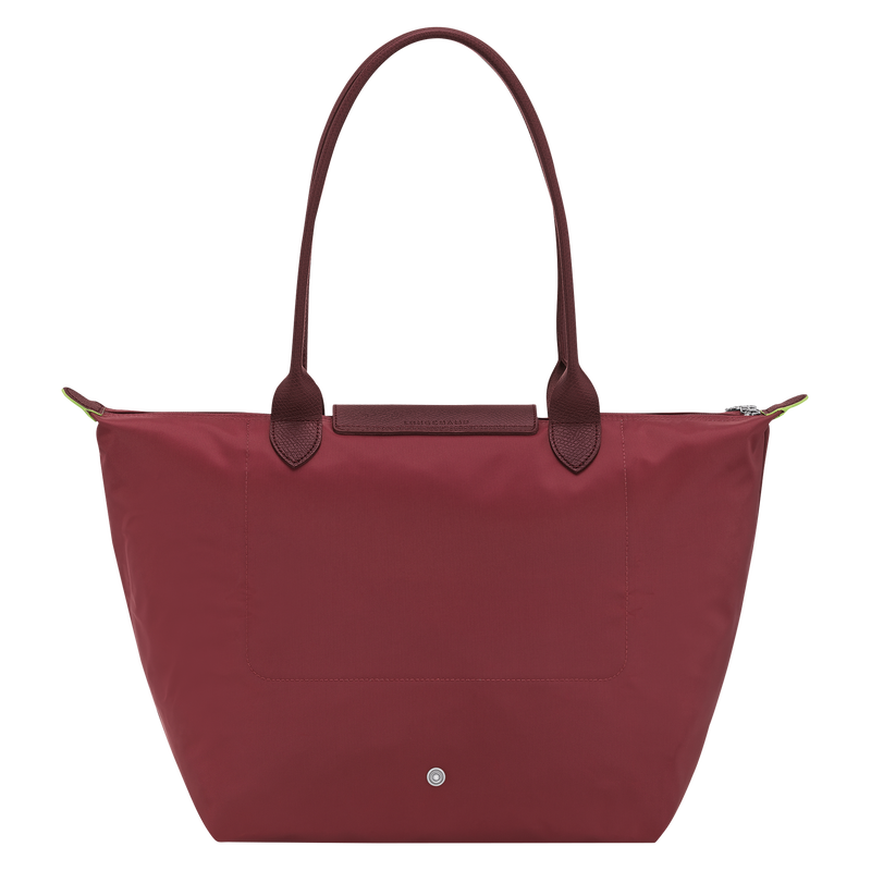 Le Pliage Green L Tote bag , Pomegranate - Recycled canvas  - View 4 of  7