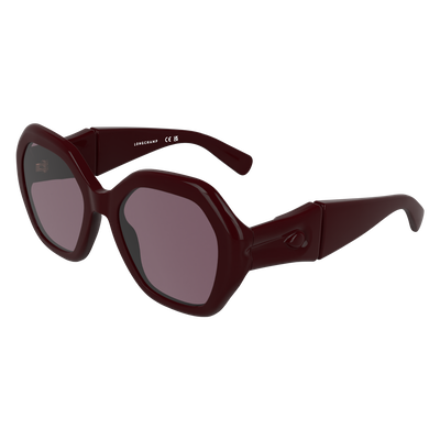 null Sunglasses, Burgundy