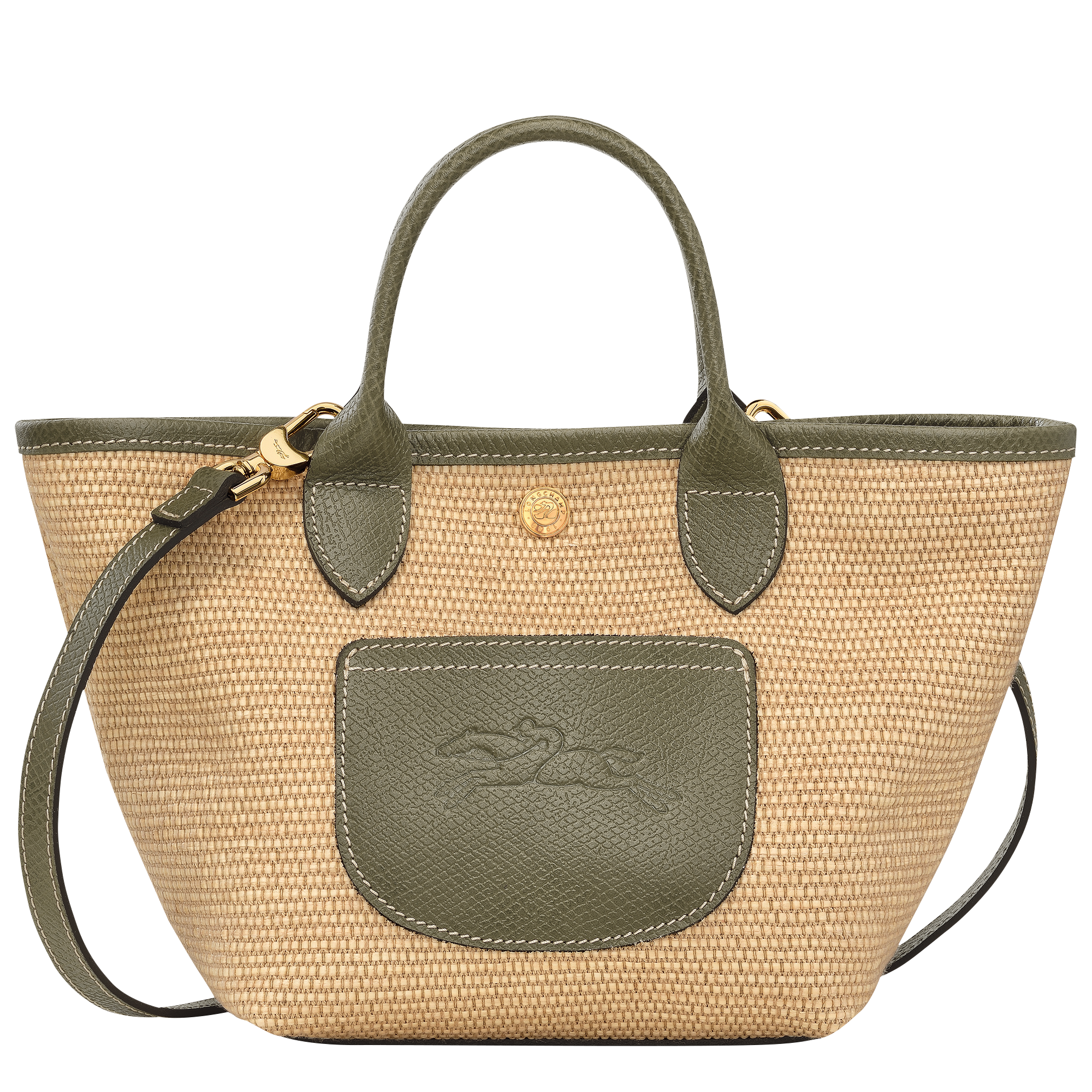 Le Pliage Collection Basket bag XS, Artichoke