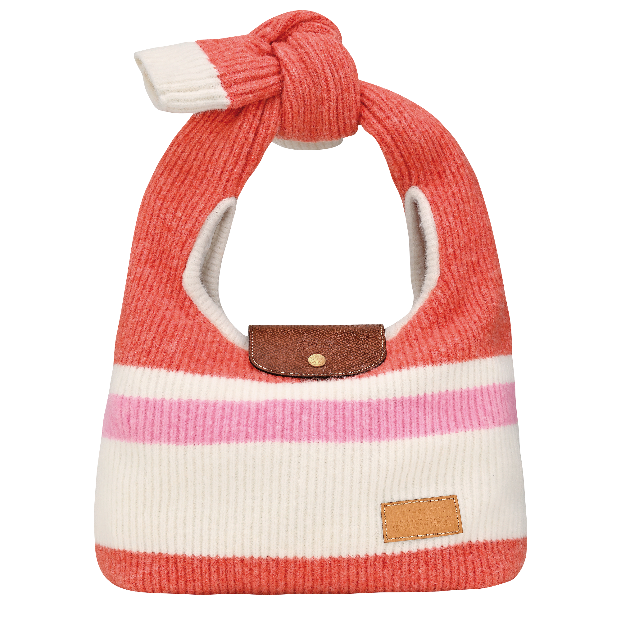 Le Pliage Collection Shoulder bag M, Coral/Pink