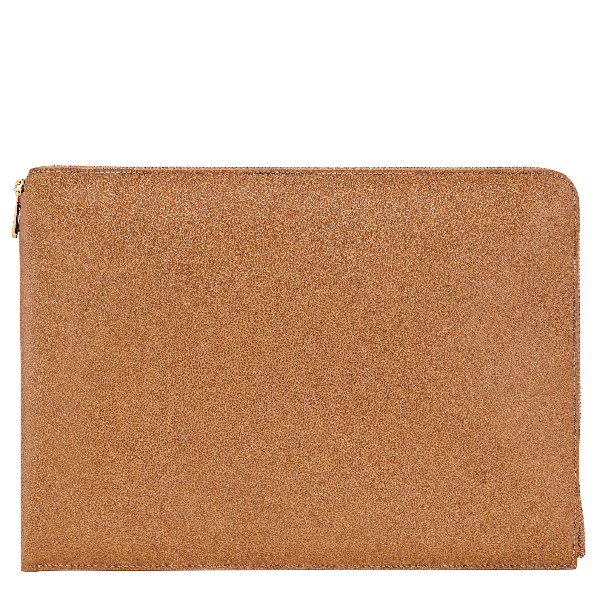 Le Foulonn&eacute; Laptop case, Pecan