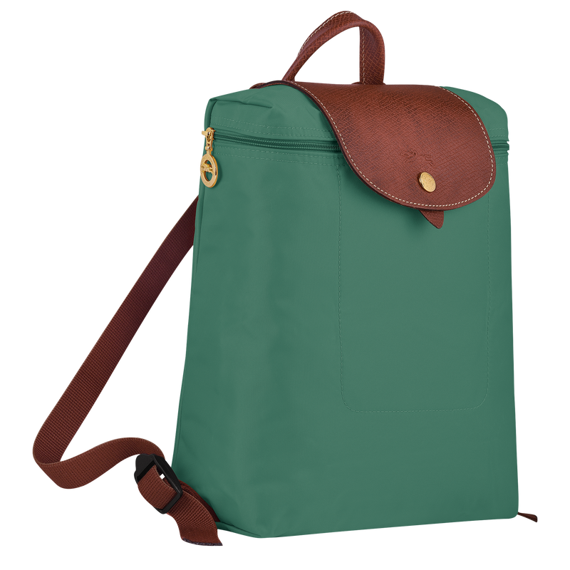 Le Pliage Original M Backpack , Sage - Recycled canvas  - View 3 of  5