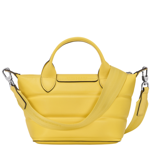 Le Pliage Xtra XS Handbag , Yellow - Leather - View 4 of  4
