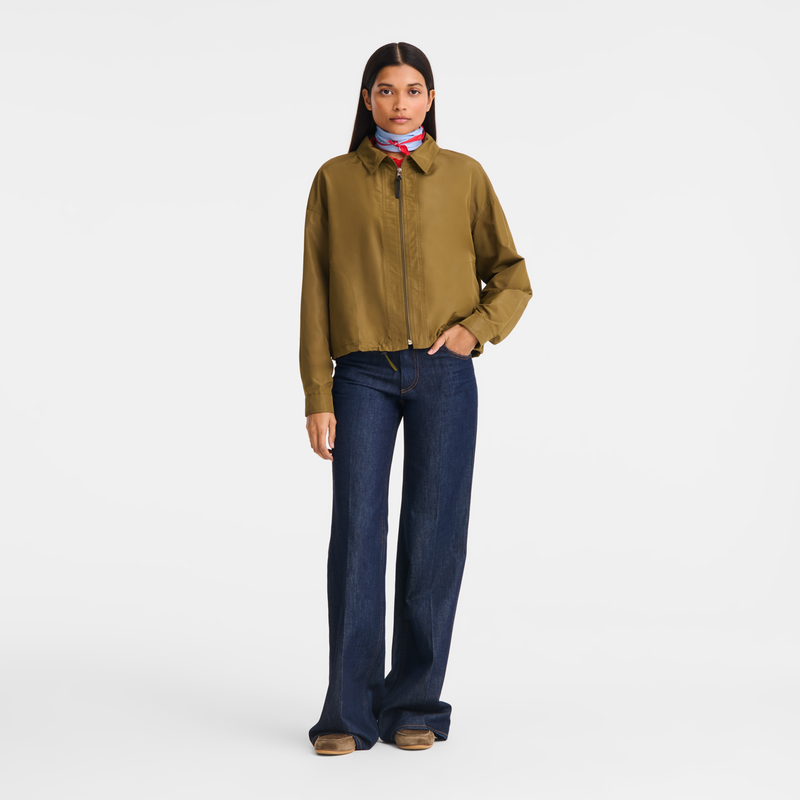 Jacket , Olive - Techno taffeta  - View 2 of  5