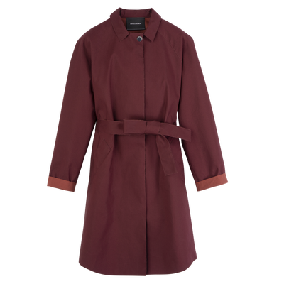 Trench coat , Burgundy - OTHER
