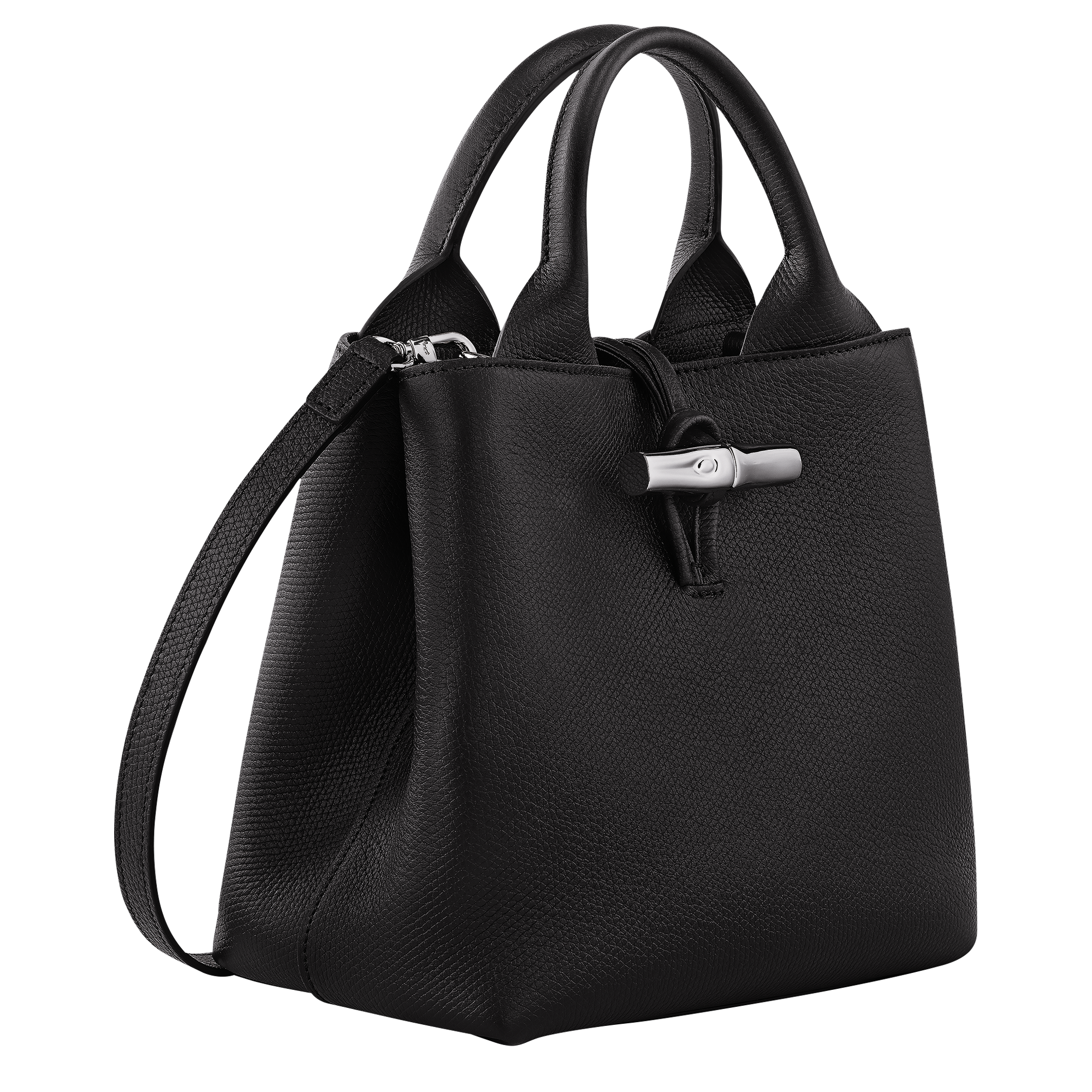 Le Roseau Handbag S, Black