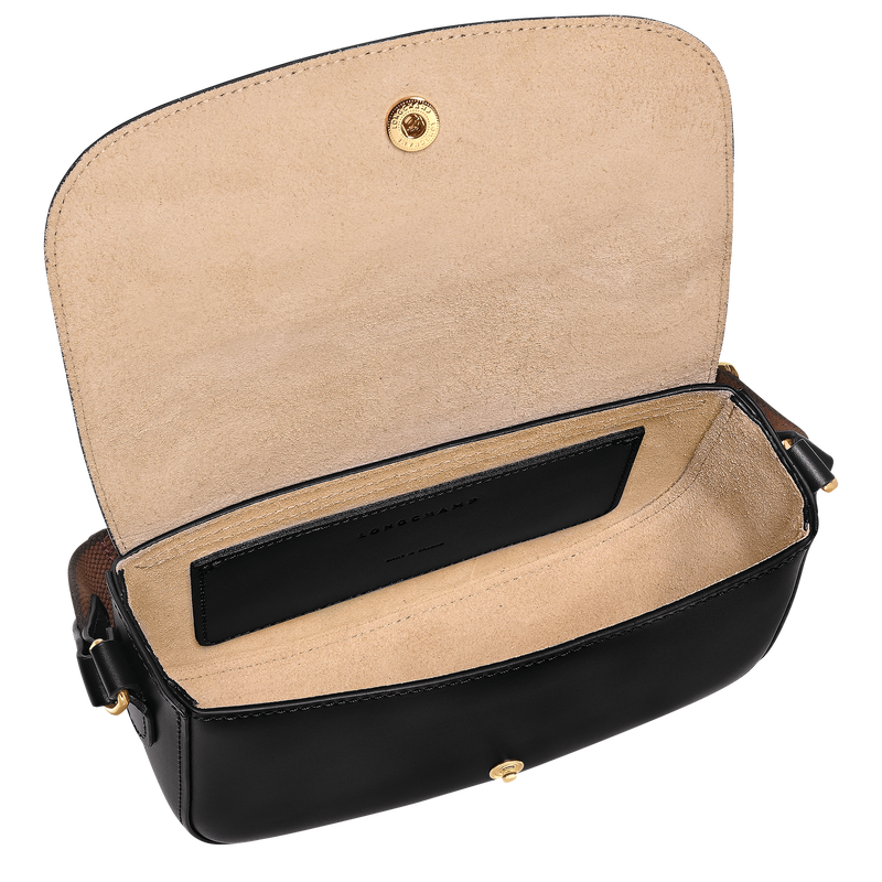&Eacute;pure S Crossbody bag , Black - Leather  - View 4 of  5